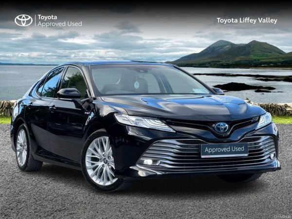 Toyota Camry Saloon, Petrol Hybrid, 2020, Black