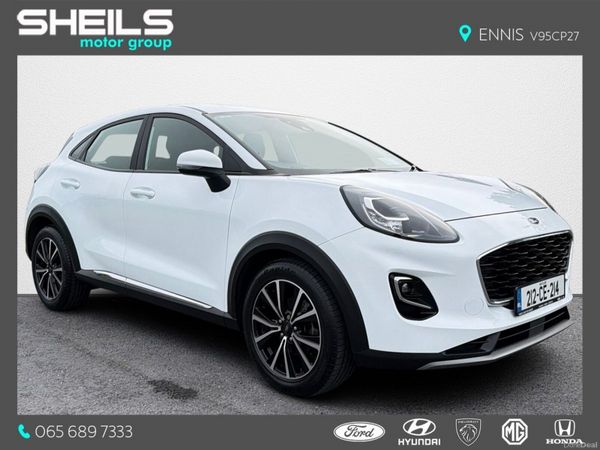 Ford Puma MPV, Petrol Hybrid, 2021, White