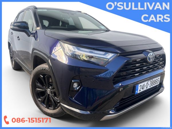 Toyota RAV4 SUV, Petrol Hybrid, 2024, Blue