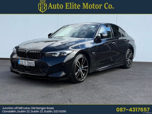 BMW 3-Series Saloon, Petrol Hybrid, 2023, Black