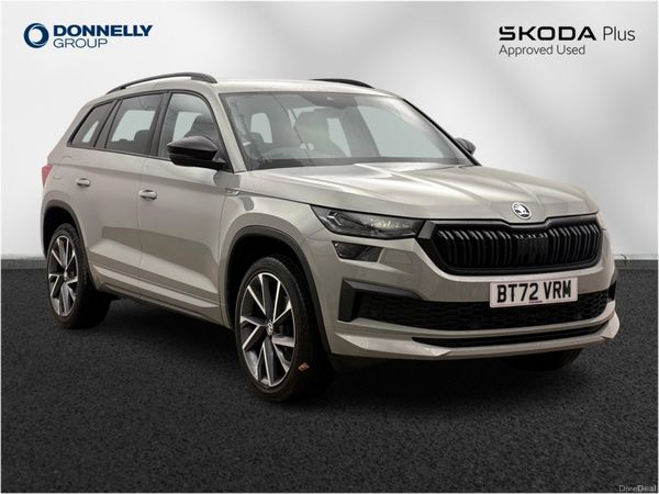 Skoda Kodiaq Estate, Petrol, 2023, Grey