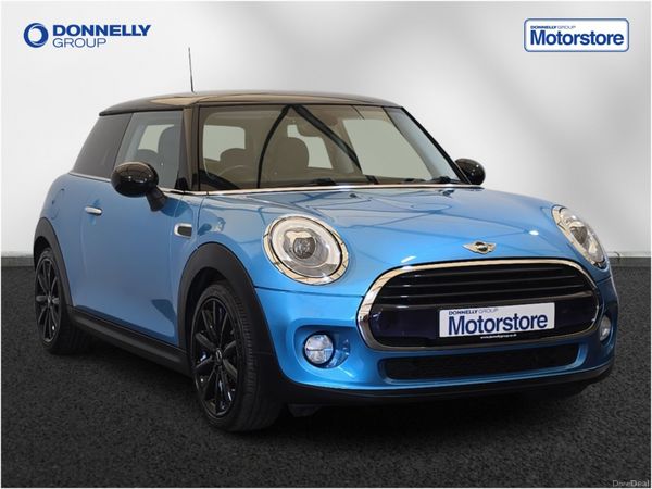 Mini Cooper Hatchback, Petrol, 2017, Blue