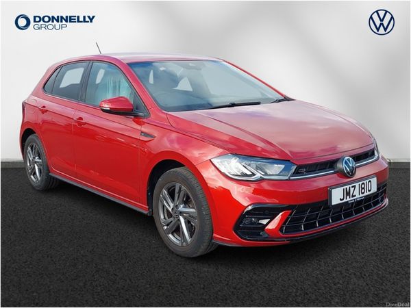 Volkswagen Polo Hatchback, Petrol, 2022, Red