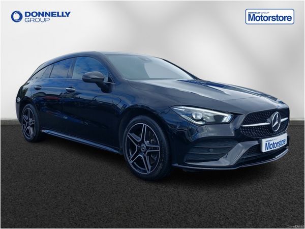Mercedes-Benz CLA Estate, Petrol Hybrid, 2023, Black