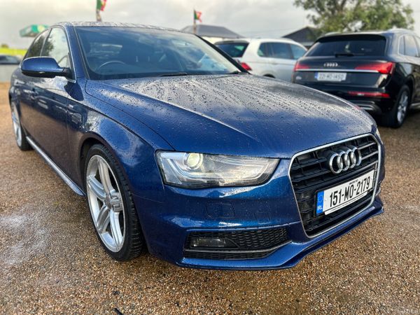 Audi A4 Saloon, Diesel, 2015, Blue
