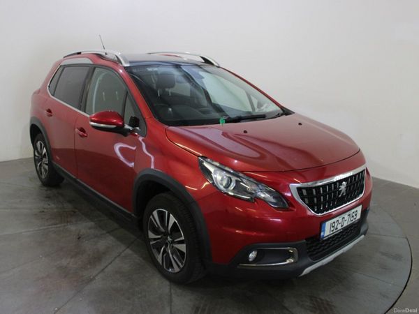 Peugeot 2008 Estate, Petrol, 2019, Red