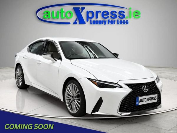 Lexus IS Saloon, Petrol Hybrid, 2023, White