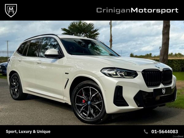 BMW X3 SUV, Petrol Plug-in Hybrid, 2022, White