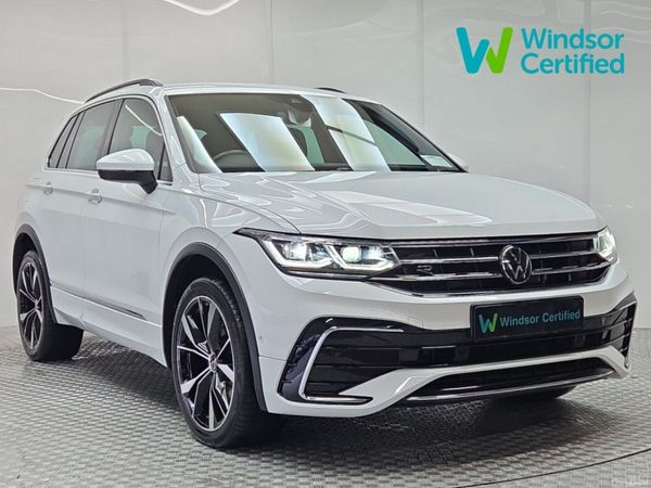 Volkswagen Tiguan SUV, Petrol Hybrid, 2024, White