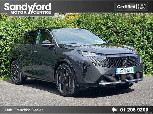 Peugeot 3008 SUV, Electric, 2026, Grey