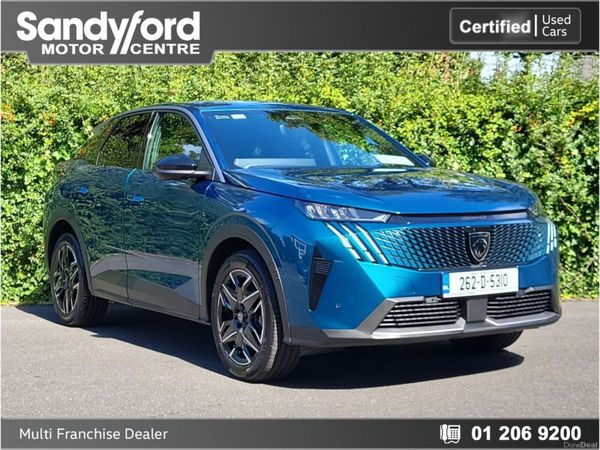 Peugeot 3008 SUV, Petrol Hybrid, 2026, Blue