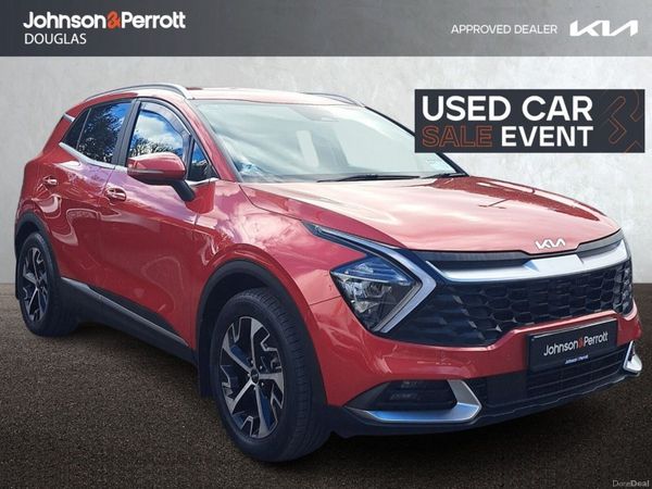 Kia Sportage SUV, Petrol Hybrid, 2023, Red