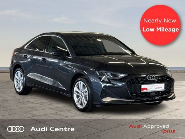 Audi A3 Saloon, Petrol, 2026, Grey