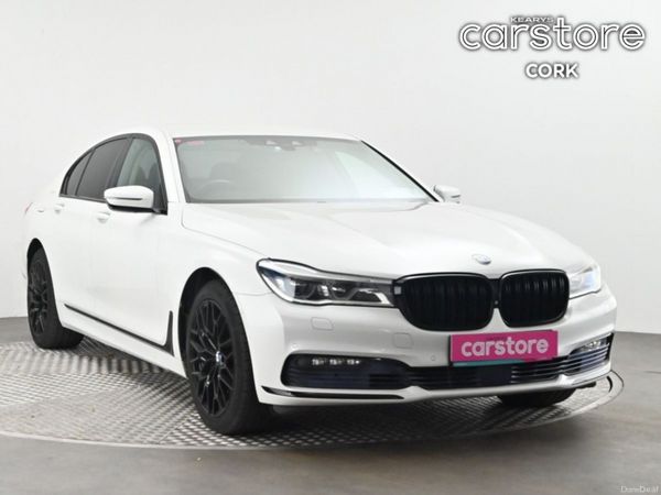 BMW 7-Series Saloon, Petrol Plug-in Hybrid, 2016, Silver