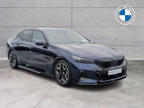 BMW 5-Series Saloon, Petrol Plug-in Hybrid, 2026, Blue
