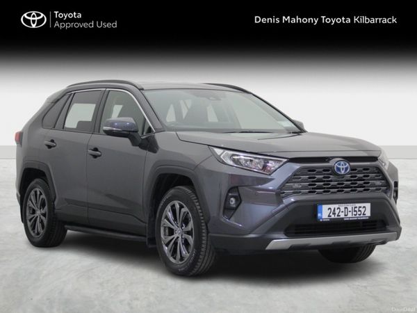 Toyota RAV4 SUV, Petrol Hybrid, 2024, Grey