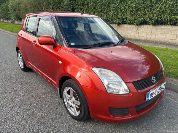 Suzuki Swift Hatchback, Petrol, 2008, Orange