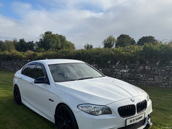 BMW 5-Series Saloon, Diesel, 2012, White