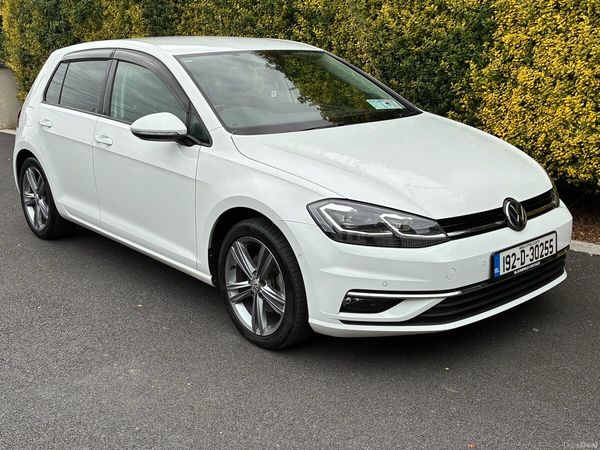 Volkswagen Golf Hatchback, Diesel, 2019, White