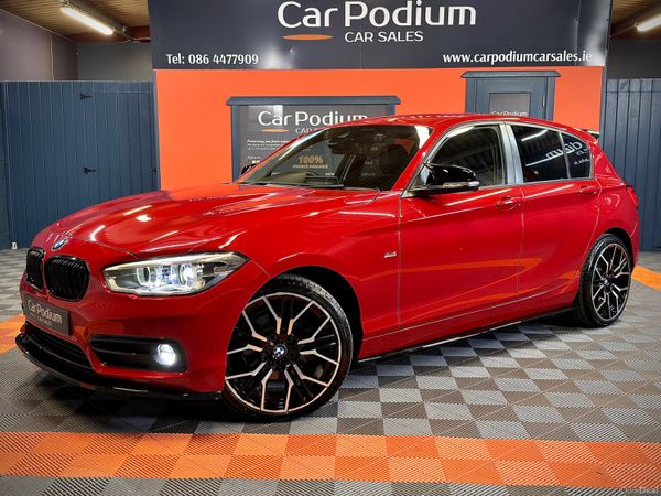 BMW 1-Series Hatchback, Diesel, 2017, Red