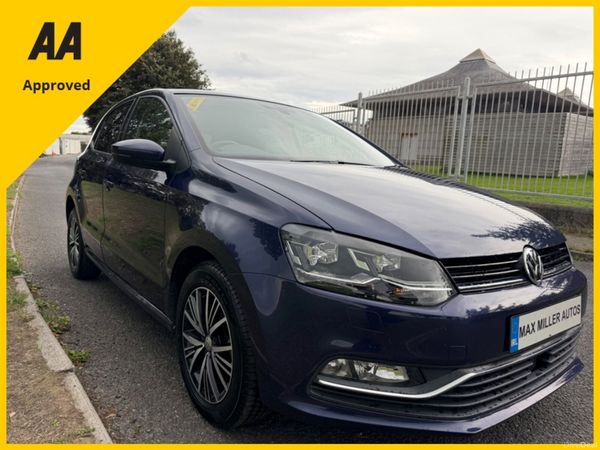 Volkswagen Polo Hatchback, Petrol, 2016, Blue