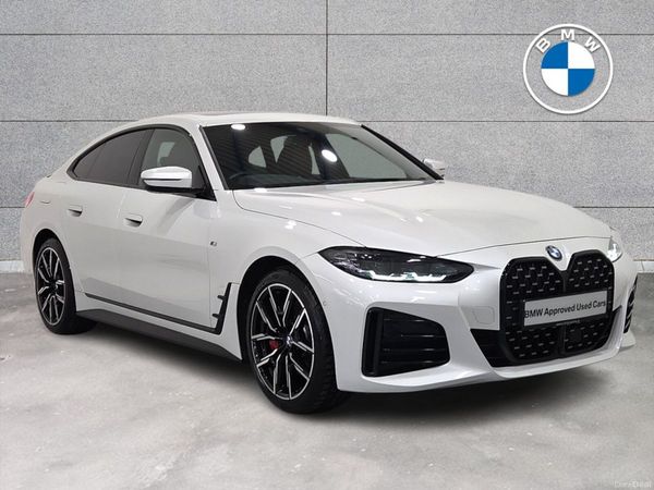 BMW 4-Series Hatchback, Diesel Hybrid, 2022, White