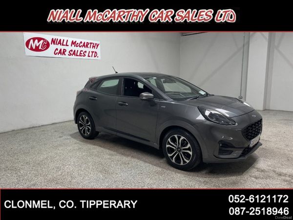 Ford Puma SUV, Petrol Hybrid, 2023, Grey