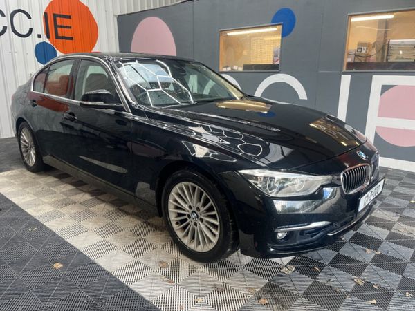 BMW 3-Series Saloon, Petrol, 2017, Black