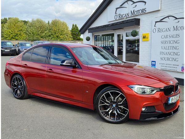 BMW 3-Series Saloon, Petrol Plug-in Hybrid, 2018, Orange