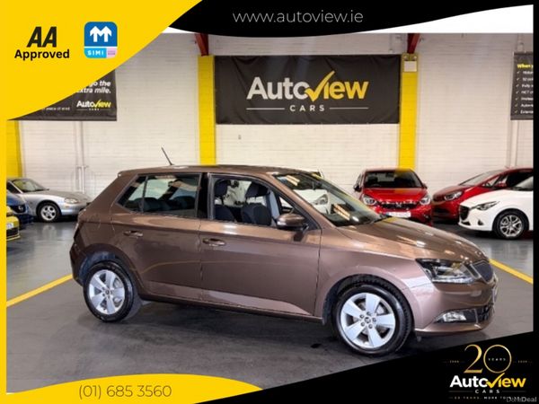 Skoda Fabia Hatchback, Petrol, 2018, Brown