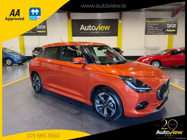 Suzuki Swift Hatchback, Petrol Hybrid, 2023, Orange
