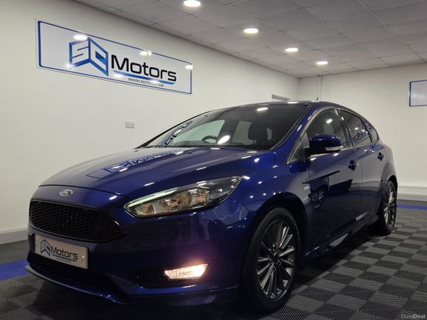 Ford Focus Hatchback, Diesel, 2017, Blue