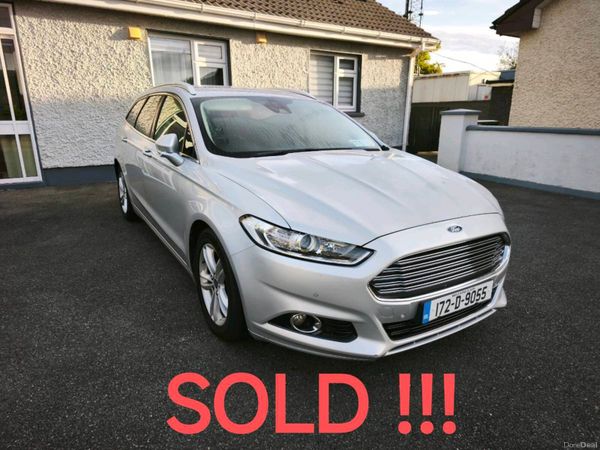 Ford Mondeo Estate, Diesel, 2017, Grey