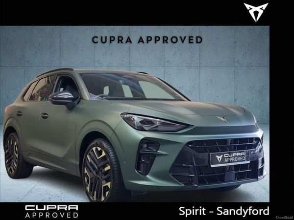 Cupra Terramar SUV, Petrol Plug-in Hybrid, 2026, Green