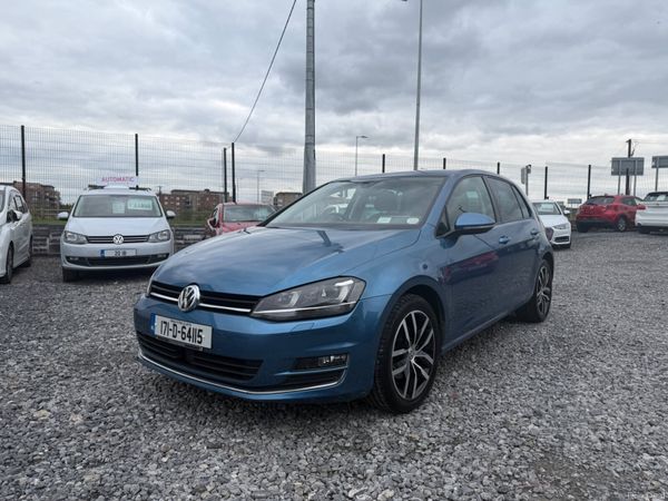 Volkswagen Golf Hatchback, Petrol, 2017, Blue