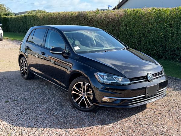 Volkswagen Golf Hatchback, Petrol, 2020, Black
