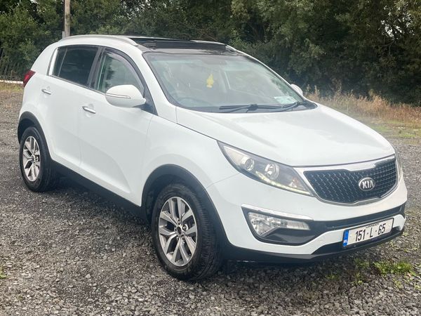 Kia Sportage SUV, Diesel, 2015, White