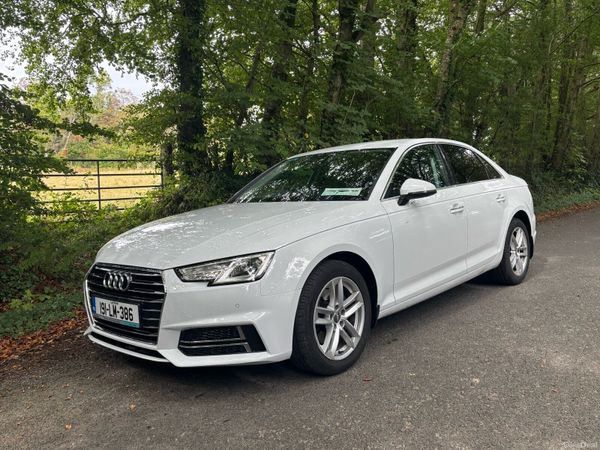 Audi A4 Saloon, Diesel, 2019, White