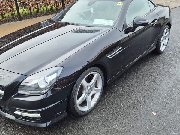 Mercedes-Benz SLK Convertible, Diesel, 2016, Black