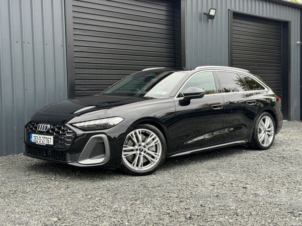 Audi A5 Estate, Petrol Hybrid, 2025, Black