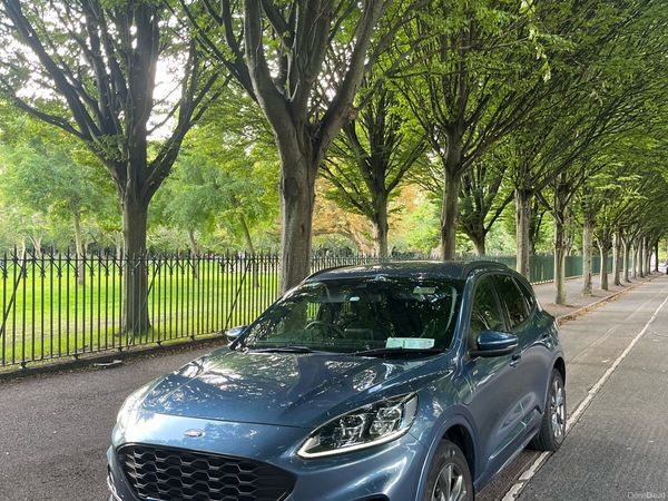 Ford Kuga SUV, Petrol Plug-in Hybrid, 2021, Blue