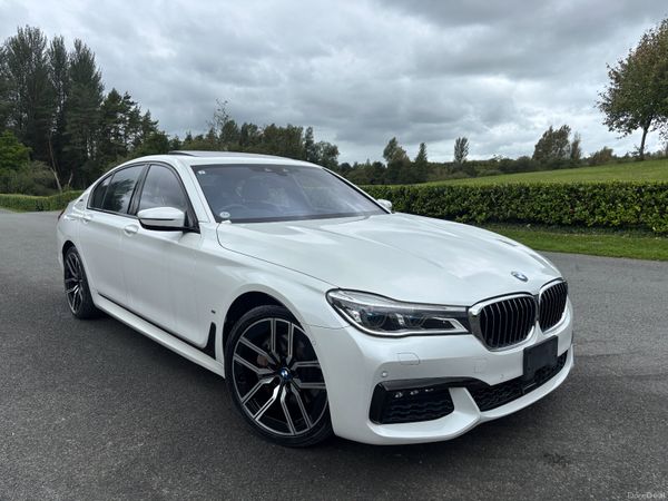 BMW 7-Series Saloon, Petrol Plug-in Hybrid, 2018, White
