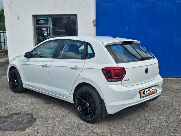 Volkswagen Polo Hatchback, Petrol, 2018, White