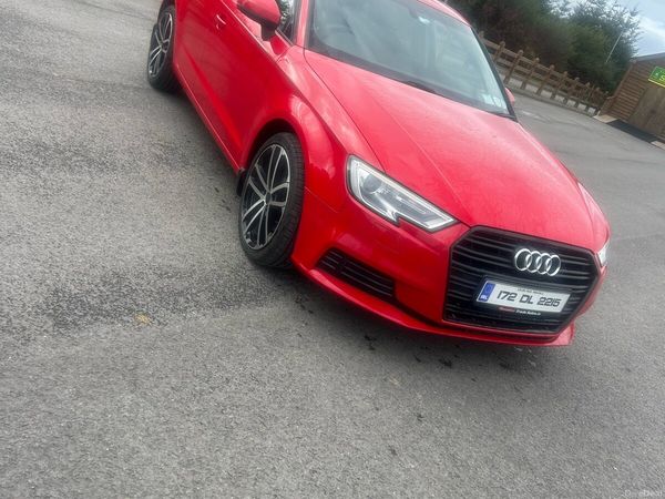 Audi A3 Hatchback, Diesel, 2017, Red