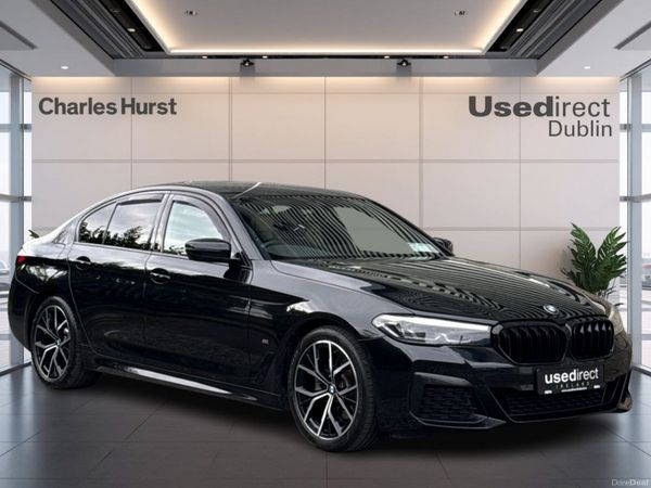BMW 5-Series Saloon, Diesel, 2022, Black