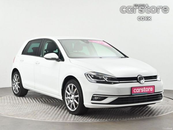 Volkswagen Golf Hatchback, Petrol, 2019, White