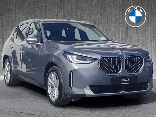 BMW X3 SUV, Petrol Plug-in Hybrid, 2026, Grey