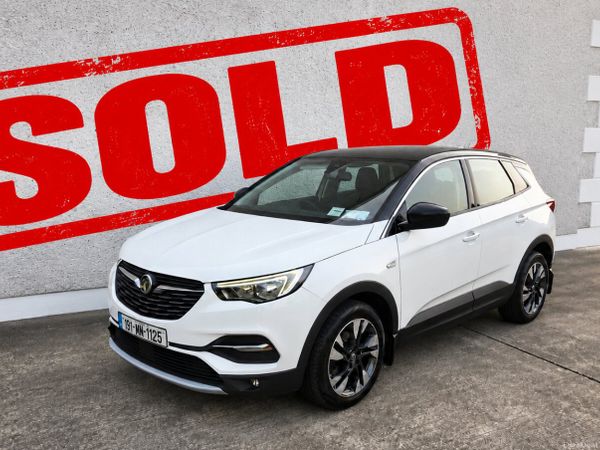 Vauxhall Grandland X Hatchback, Diesel, 2019, White