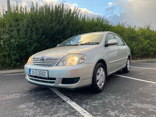 Toyota Corolla Saloon, Petrol, 2006, Silver