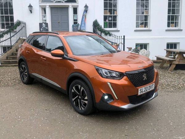 Peugeot 2008 SUV, Petrol, 2020, Orange